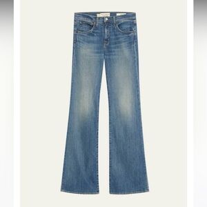Nili Lotan Celia Blue Wide Leg Jeans